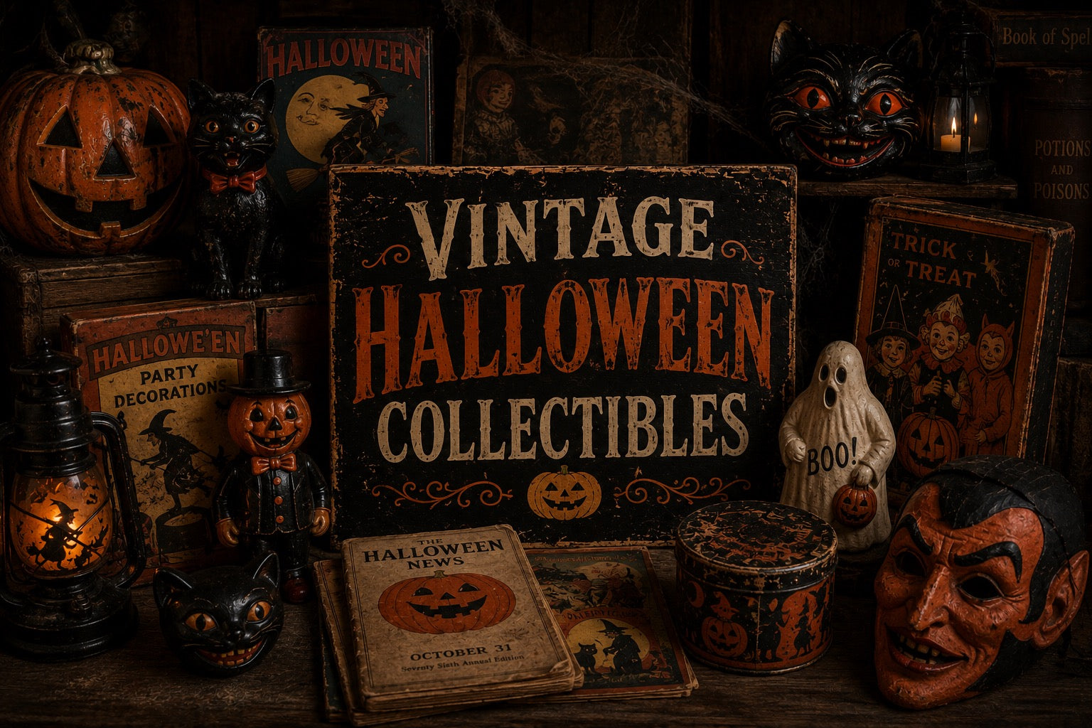 Vintage Halloween Collectibles