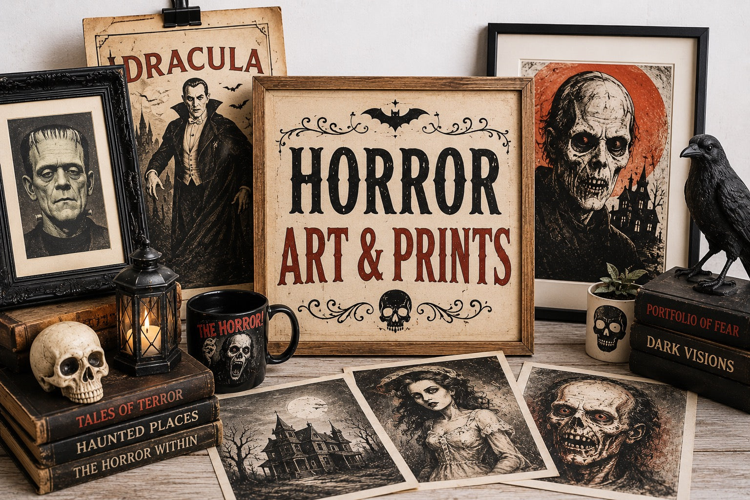 Horror Art & Prints