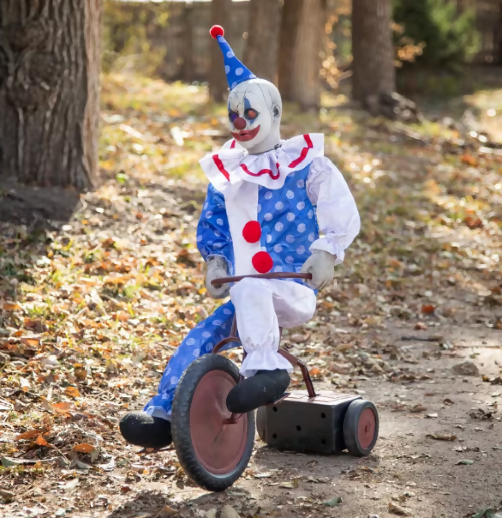tricycle clown