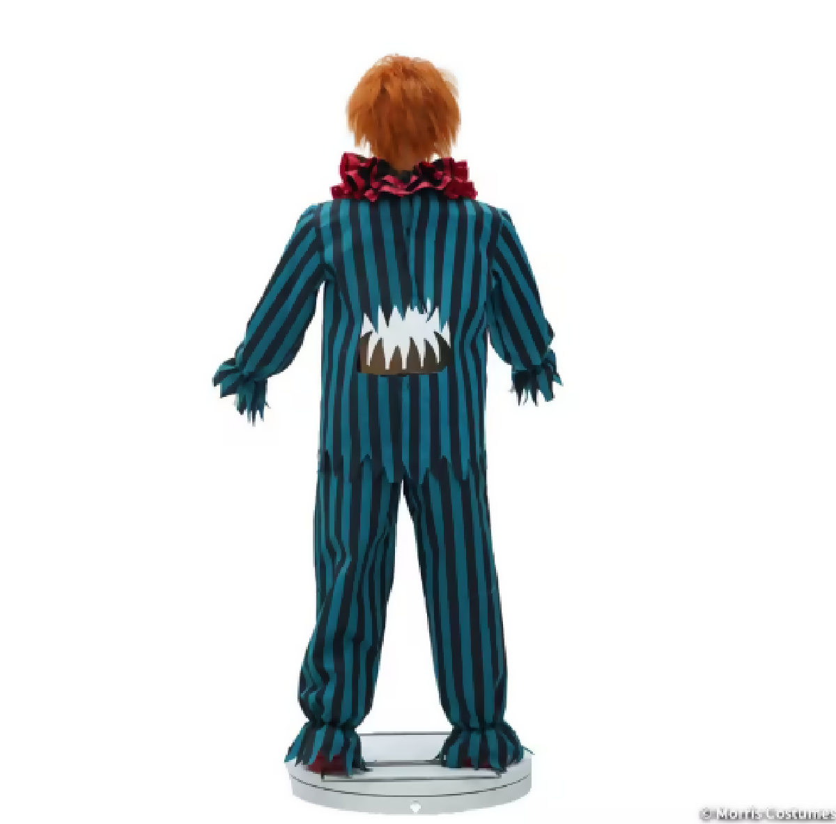 hollow clown with teeth animated Halloween prop