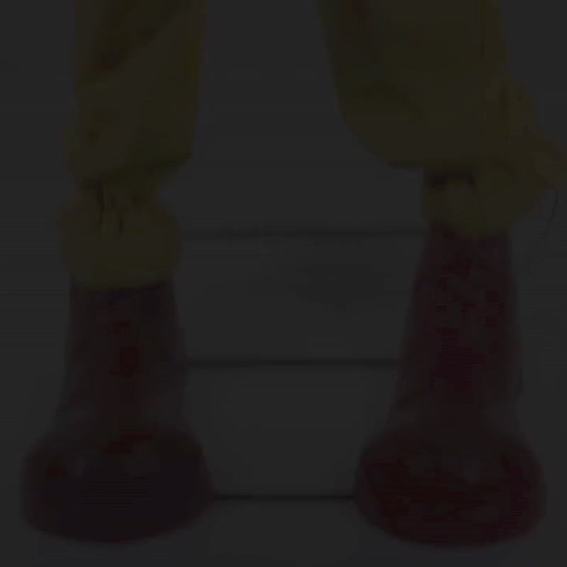 Twitching clown animated Halloween prop