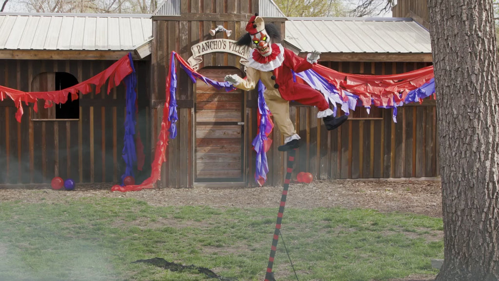 96_Sideshow_Balancing_Clown_Animated_Halloween_Prop