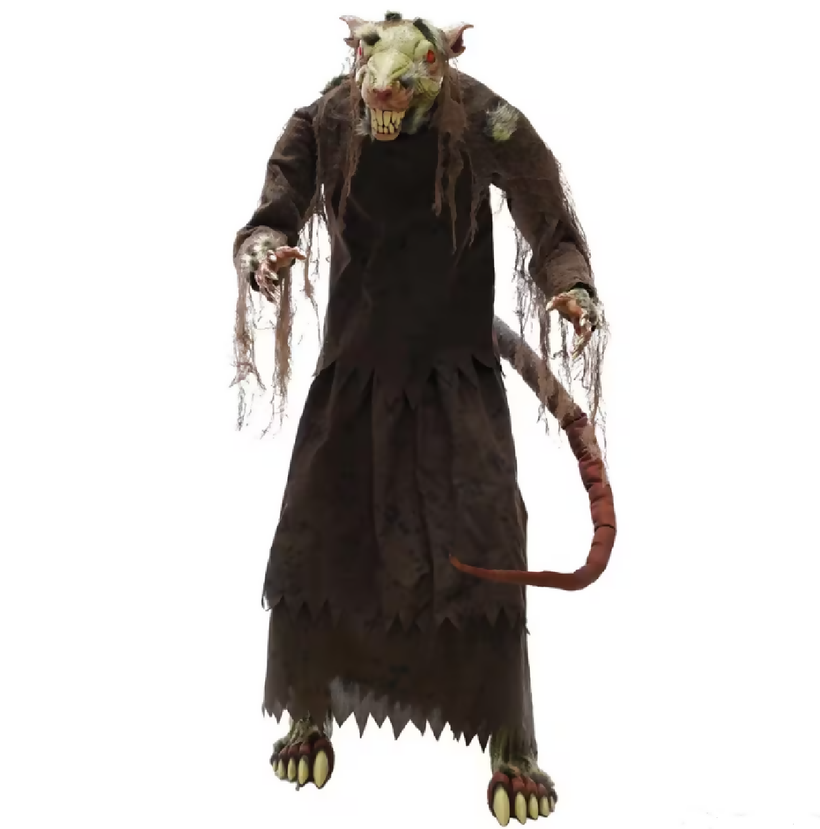 life size animated mangey rat Halloween prop